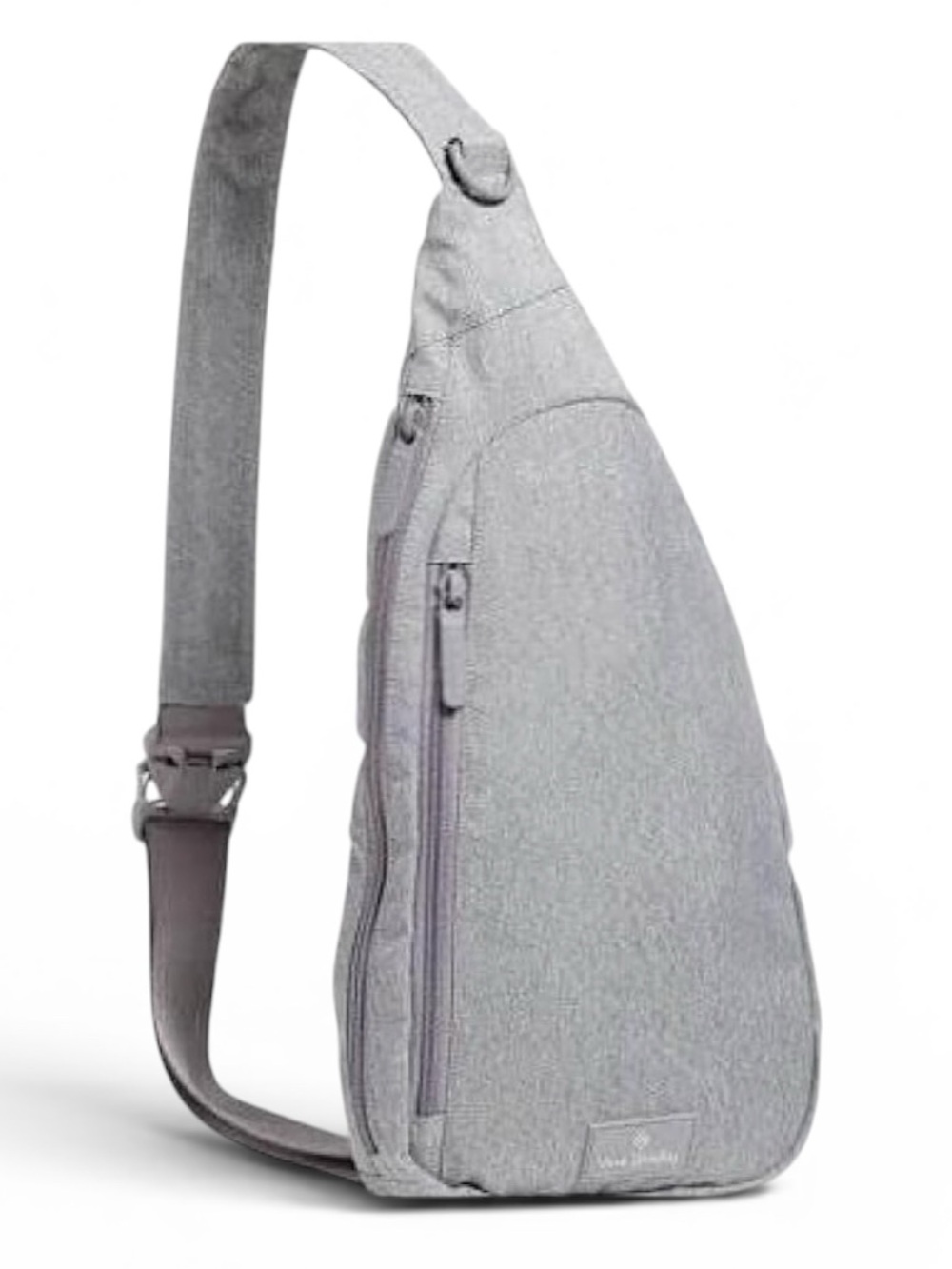 VERA BRADLEY Heather Gray Adjustable Crossbody Sling Bag